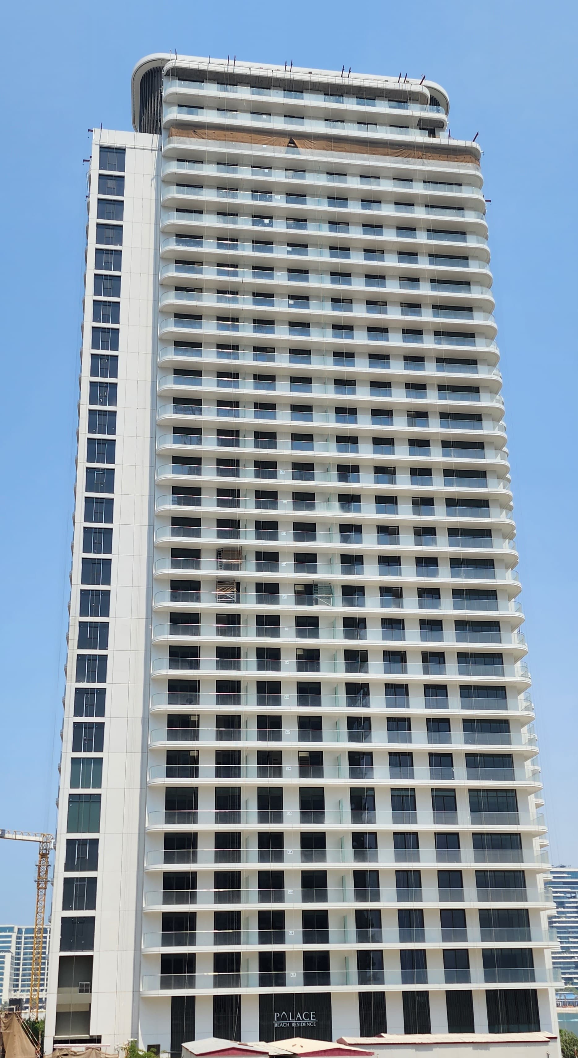 Palace Beach Residence with luxury curtain wall systems